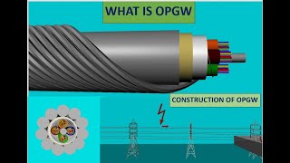 What is OPGW and Earth wire and What is the purpose of OPGWEarth wire in power transmission lines [upl. by Rudolf]