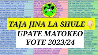 KUANGALIA MATOKEO YA NECTA 2023 FORM TWO NA DARASA LA NNE 2023 Bonyeza link chini ya video hii [upl. by Hailahk]