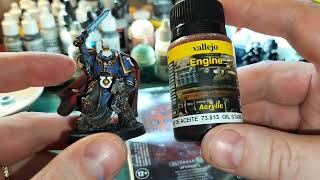 Horus Heresy Ultramarines from scratch pt 1 Praetor with sword 120pts [upl. by Arraik883]