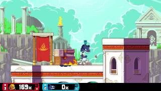 Rivals of Aether  Alpha Gameplay  Zetterburn vs Orcane [upl. by Sevein571]