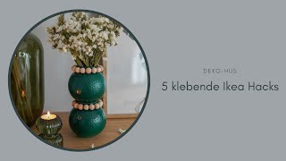 5 klebende Ikea Hacks [upl. by Piwowar]