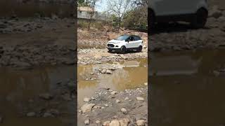 ecosport diesel modified off roading 1st time [upl. by Coombs933]