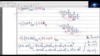 Solution TD01 Système de numération et codage de linformation [upl. by Vasilis]