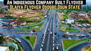 An Indigenous Company Built Flyover  The Iconic Olaiya Flyover In Osogbo Osun State [upl. by Anaujit]