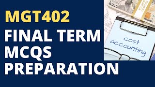 MGT402 FINAL TERM PREPARATION SOLVED MCQS [upl. by Neslund290]