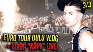 Cledoksen uran isoin klubikeikka  yli 1600 ihmistä  Euro Tour Oulu MYDAY VLOG [upl. by Gerty]