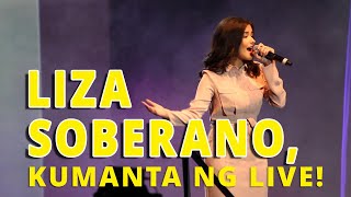 LIZA SOBERANO Kumanta ng LIVE Maganda ang Boses [upl. by Jeunesse]