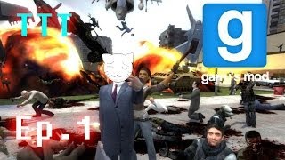 FUN WITH GRAVITY  Lets Play GMod TTT Multiplayer Ep1 [upl. by Edla730]