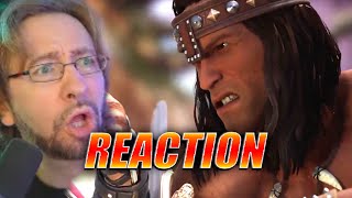 MAX REACTS Is that TUSK Conan  Mortal Kombat 1 [upl. by Nicol]