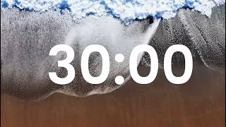 30 Minute Timer With Calm Music [upl. by Ellerehs]