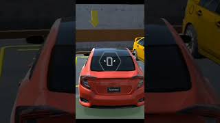 Honda civic car park 🏞️ the video top lase [upl. by Sillad]