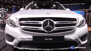 2017 Mercedes GLC 350e 4Matic PlugIn Hybrid  ExteriorInterior Walkaround  2017 Detroit Auto Show [upl. by Adnirem214]