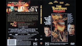 Paul Newman Steve McQueen The Towering Inferno 1974 2000 Australian DVD Closer Look [upl. by Ahsinan]