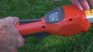 Husqvarna Battery Trimmer the superb Husqvarna 115iL [upl. by Bovill]