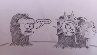 Doofus Rick becomes a YouTuber [upl. by Lyford]