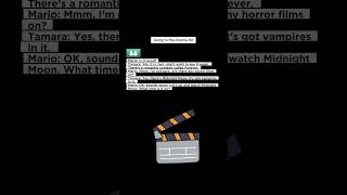 Going to the cinema 2  English Shadowing Exercises englishlistenandpractice [upl. by Lenssen]