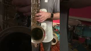 Saxophone Tenor SML Standard 1956 Gold Medal [upl. by Nylarad]