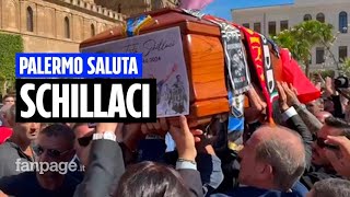 I funerali di Totò Schillaci chiesa gremita e il ricordo di Bergomi quotCi stava regalando un sognoquot [upl. by Nauh]