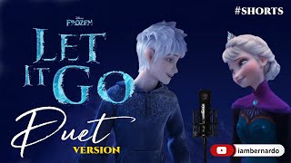 🎵Elsa duet with Jack Frost singing Let It Go short youtubeshort🎵 [upl. by Frere]