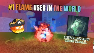 BLOXFRUITS FLAME 🔥 X ONE CALL 1 FLAME USER MONTAGE [upl. by Nnaeel]