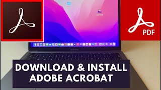 How to Install Adobe Acrobat Pro 2022 for Mac By Mm3digitalcom [upl. by Drallim]