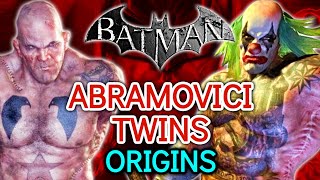 Abramovici Twins Origins  Batmans Most Disturbing amp Underrated Conjoined Twin Joker Villains [upl. by Eelarol980]