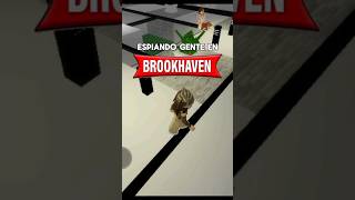 Espiando gente en brookhaven fypシ roblox parati humor memes brookhaven [upl. by Abbott]