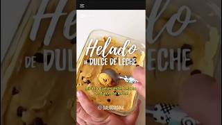 Helado de dulce de leche [upl. by Lisette]