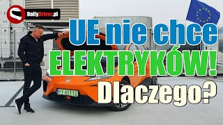 Unia Europejska nie chce elektryków ale tylko  chińskichBędzie cło na chińskie auta elektryczne [upl. by Mcgrody]