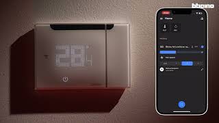 Videotutorial ¿Cómo configurar el Smarther AC de BTicino con actuador HVAC [upl. by Durer]