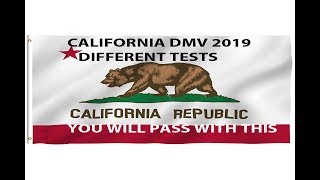 California DMV written Test 2019 Different Tests [upl. by Erret150]