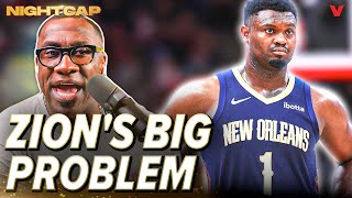 Shannon Sharpe GOES OFF on Zion Williamson for his recent weight issues  Nightcap [upl. by Oniuqa]