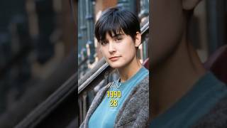 Demi Moore  Then and Now  thenandnow shorts short youtubeshorts ytshorts shortvideo [upl. by Nanreit]