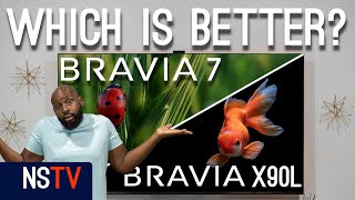 A MAJOR Upset Sony Bravia X90L vs Bravia 7 [upl. by Moule]