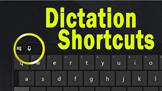 Keyboard Shortcuts For Dictation On A Windows PC amp MAC [upl. by Ellednek]