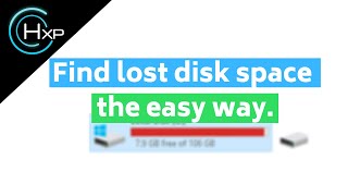 Find lost disk space with SpaceSniffer  Easy tools [upl. by Myo]