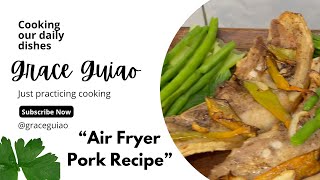 Air Fryer Pork Recipe Easy to Cook [upl. by Egan]