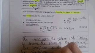 GCSE English Language Paper 1 Q2 the language question [upl. by Nowell]