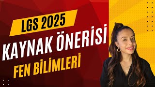 LGS 2025 FEN BİLİMLERİ KAYNAK ÖNERİSİ lgs2025 lgs [upl. by Dermot801]