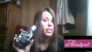 Millenium Tanning New Paint it Black AutoDarkening Dark Tanning Lotion Review [upl. by Ised]