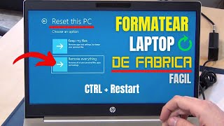 ✌️RESTABLECE TU LAPTOP COMO DE FÁBRICA  💻 Windows 11 10 8 Paso a Paso muy Fácil [upl. by Iren]