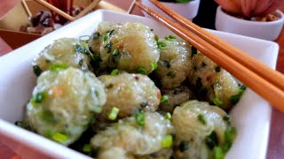 Boulette chou chou Mauritian Niouk Yen Chayote Dumplings [upl. by Aznola]