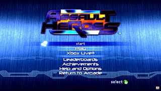 Assault Heroes Xbox 360 Xbox Live Arcade Playthrough  The First XBLA Game I Bought Back In 2006 [upl. by Quintie304]