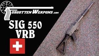 SIGs Pump Action 550 Rifle the 550 VRB [upl. by Symons]