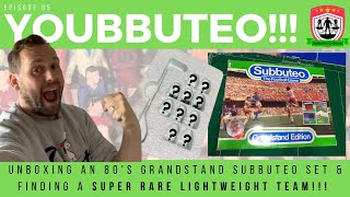 Unboxing amp Finding a Super Rare Subbuteo Team in Grandstand Edition Set Youbbuteo [upl. by Esimorp565]