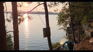 Canoe Camping at La Vérendrye Wildlife Reserve [upl. by Eentroc]