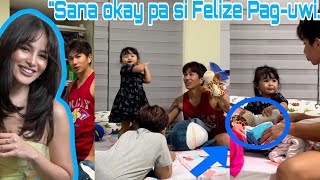 Nikko Natividad GANITO Ang Pinagawa Kay Baby Felize Nina Elisse Joson at McCoy De Leon [upl. by Notlef]