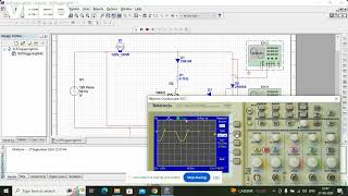 DIAC based Triggering of SCR using Multisim Power Electronics SCR3 [upl. by Notnilc]