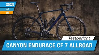 Canyon Endurace CF 7 Allroad Test Das perfekte AllroundRennrad [upl. by Reuven]