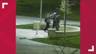 UToledo police looking for person who vandalized new mascot statues sidewalks [upl. by Nowtna513]